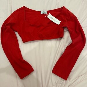 Gil Rodriguez El Tigre Chiquito L/S Crop Top